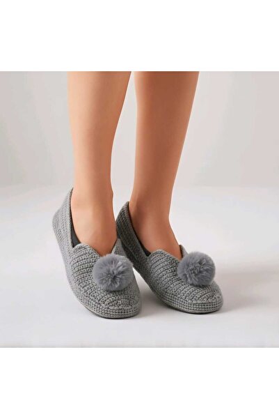 Metuche Accessories Çeyizlik, Bohçalık, Hediyelik Gri Ponponlu Ve Tabanlıklı ...