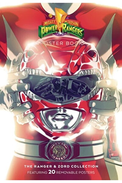 Book Boss Mighty Morphin Power Rangers: Rangers & Zords Poster Book