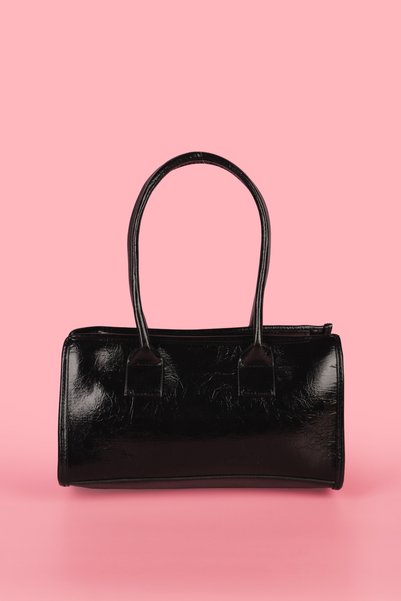 westbag Vintage Rugan Kemerli Baget Çanta
