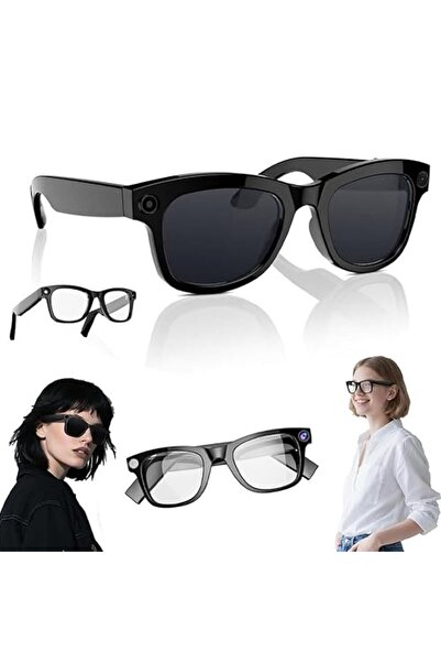 PUKON Ai Smart Glasses – 8mp Camera Glasses with Music & Call Features