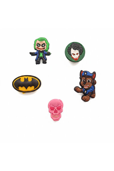 Otto Common 5 pcs Colorful Shoe Charms Set – Fun Decorative Accessories for C...