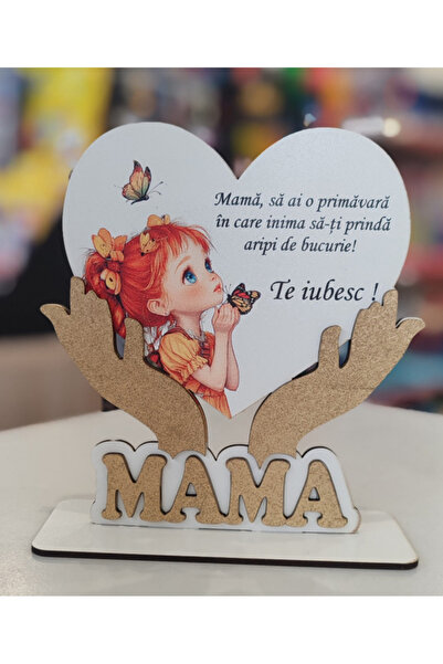 Casuta Culorilor Trofeu Inimă + Text 2026