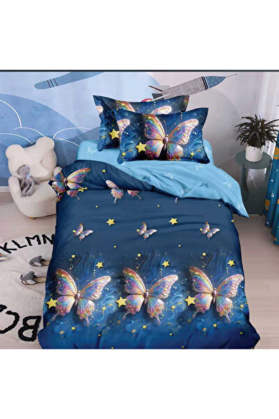 OEM Bed linen with elastic for a single bed, 4 pieces, Finet, DREAM-1566