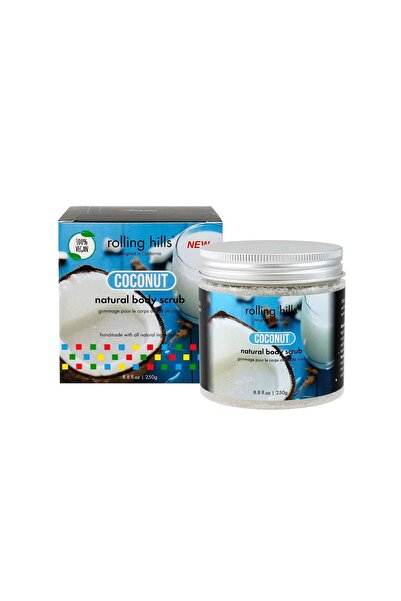 OEM Rolling Hills, Nucă de cocos, Elimină impuritățile, Scrub de corp, 250 g