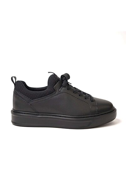 MARCO ROSSİ Men's Leather Casual Shoes 21593 - Black - 41