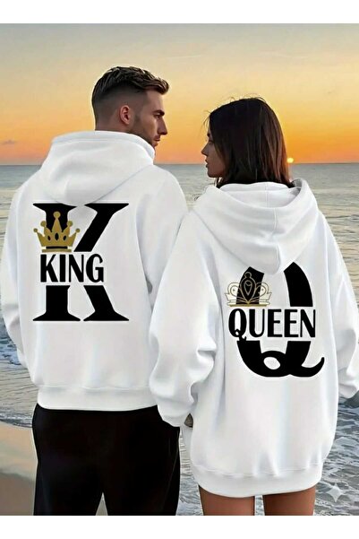 Framgan مجموعة كينج كوين بي مطبوع المكونة من قطعتين للنساء/الرجال