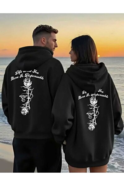 Framgan Combinație de cuplu de 2 piese cu imprimeu pentru femei/bărbați