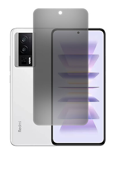 Phonextra واقي شاشة Redmi K80 9H غير لامع للخصوصية، مرن وغير قابل للكسر