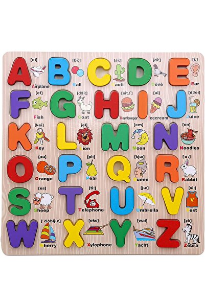 Generic Educational Toys for Girls, Boys, Toddlers & Kids 1-5 | Wooden ABC Le...