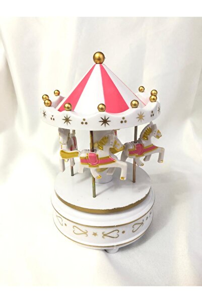 carousel musıc box Atlı Karınca Müzik Kutusu - Kurmalı