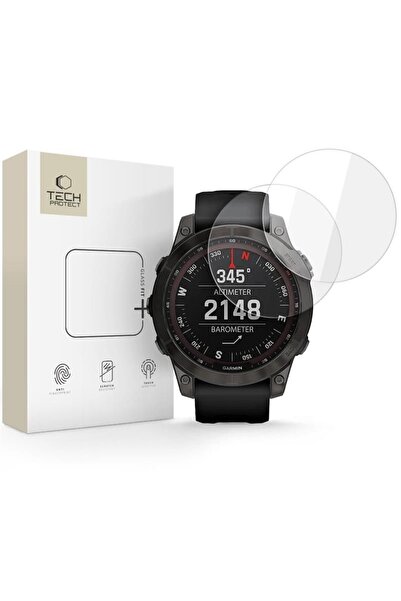 Tech-Protect Tech Protect Glass Fit+ Tempered Glass for Garmin Fenix 7X/7X Pr...