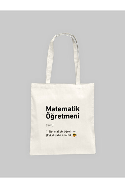 Hayali Şeyler Öğretmenlere Özel Mizah Baskılı Bez Çanta | %100 Pamuk | 35x40 cm