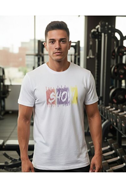 THE WHITE Show Printed t Shirt