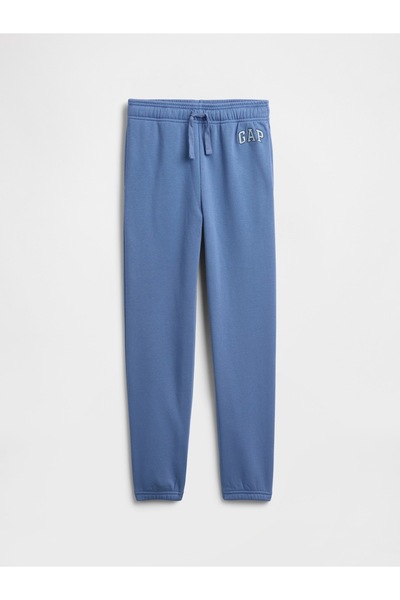 GAP Erkek Çocuk Mavi Relaxed Logo Eşofman Altı