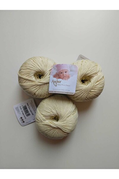 Anchor Baby Pure Cotton Hand Knitting Yarn Triple Sets