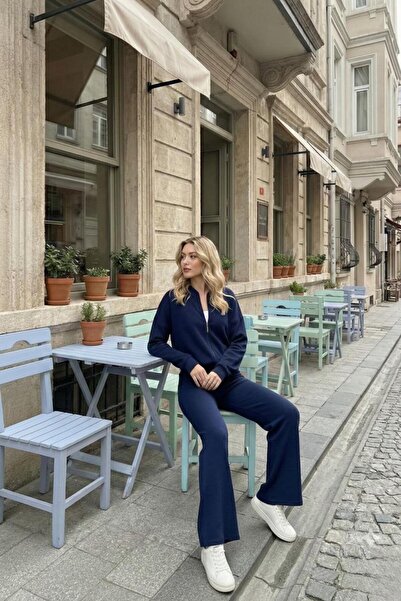 EYYE Camisole Pants Bomber Jacket Women's Bottom Top Set