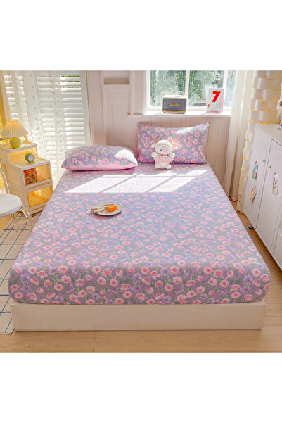 FIONNA.RO Husa Din Bumbac 100% Ranforce Cu Elastic Si Fete De Perna 160x200cm...