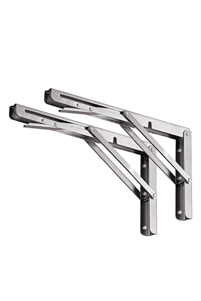 YUMORE Folding Shelf Brackets 10"