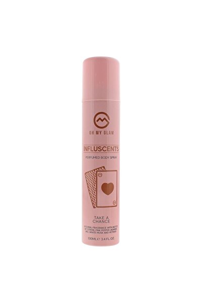GLAM Oh My Glam, Influscent Take A Chance, Spray de corp, Mosc alb, 100 ml