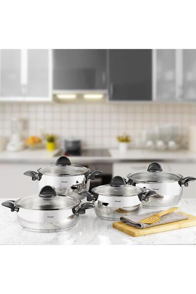 Hisar bakalit sap çelik tencere takımı