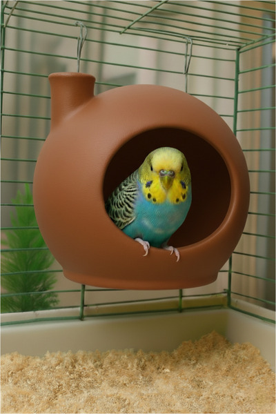 J×HEM Muhabbet Kuşu Yuvası Kuş Yuvası Kuş Evi Kuş Kafesi için Dekoratif Ev