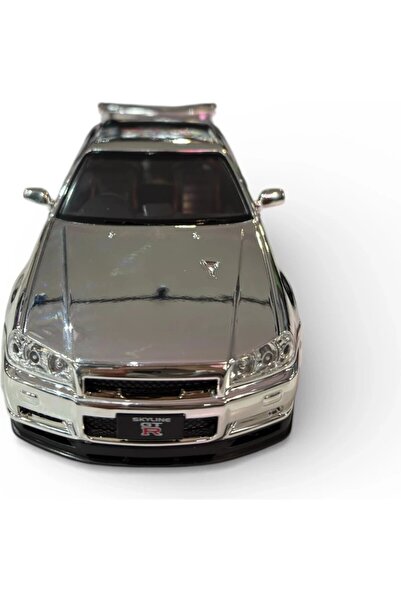 HOBBİEZ WORLD 1/24 Nissan Gtr R34 - Silver