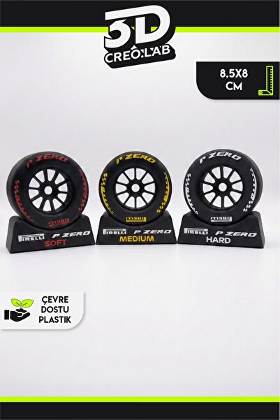 3Dcreo.lab Formula 1 2026 Yeni Pireli Lastik Biblo 3D