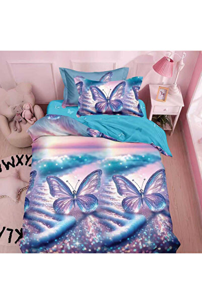 OEM Bed linen with elastic for a single bed, 4 pieces, Finet, DREAM-1567