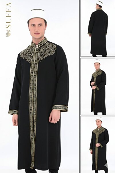 Suffa ПРЕСТИЖНА СЕРІЯ СПЕЦІАЛЬНА ВИШИВАНА БОРДЮРНА ІМАМСЬКА МАНТІЯ