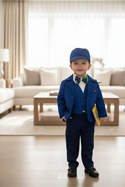 GabrielleBebe Thin Blue Suit