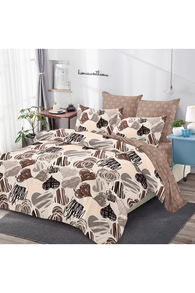 OEM Bed linen with elastic 180x200 for double bed 2 people Dreamelle, 6 piece...