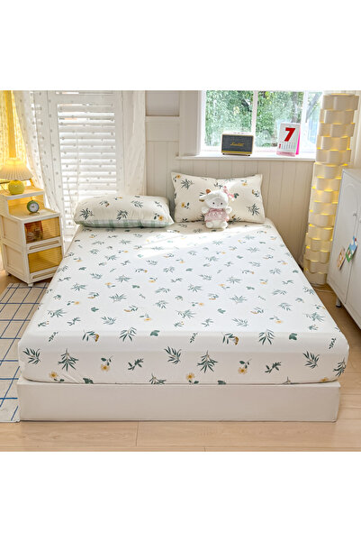 FIONNA.RO 100% Cotton Ranforce Duvet Cover With Elastic And Pillowcases 160x2...