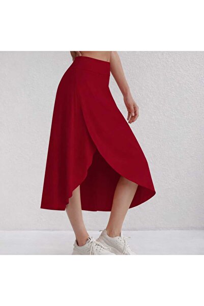 isiltikidsmoda Volan Detailled Long Sandy Skirt