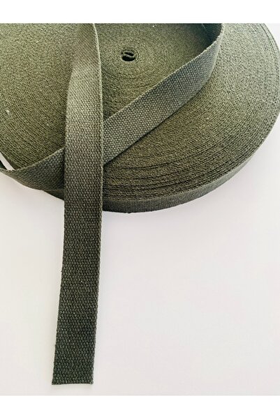 seyranat 3 metri lățime 3 cm curea pentru geantă din bumbac verde kaki, mâner...