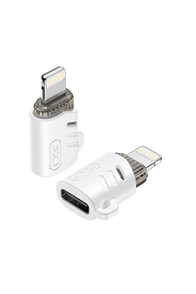 XO Design USB-C - Lightning Data and Charging Adapter NB256E, White
