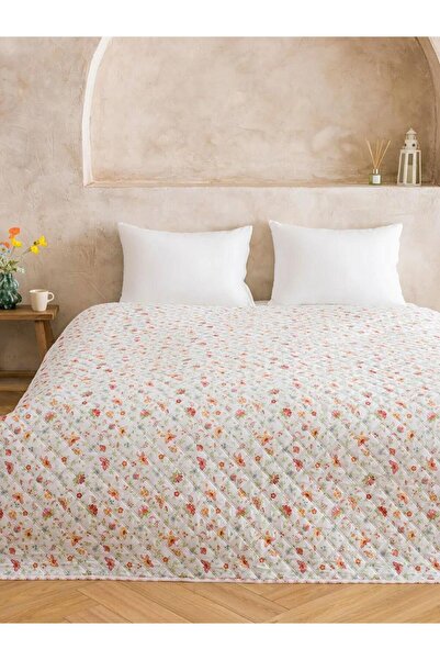 LC Waikiki مفرش سرير مزدوج بنقشة زهور متنوعة 200x220 سم (S6)