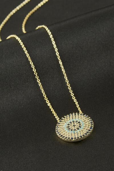 nolva قلادة بحجر الزركون الشرير