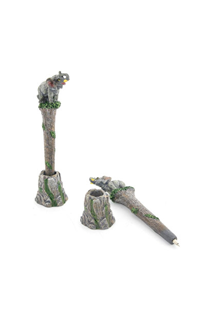 Marsilyan Polyester Elephant Ballpoint Pen Alk2432