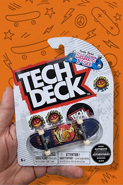 FeyzaDesign Parmak Kaykay Tech Deck Santa Cruz Shape N’ Sk8 Serisi Crimple Gr...