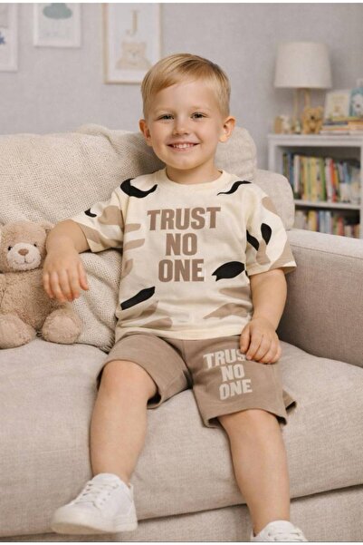 FURKYY Boy's Summer Shorts Set