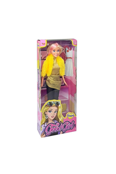 No 35 مي للواردات ®   دمية WG-66771 بفستان لامع 29 سم - فارديم