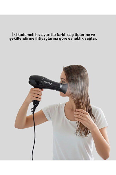 esplendor Foldable Hair Dryer with Dual Heat and Speed Settings