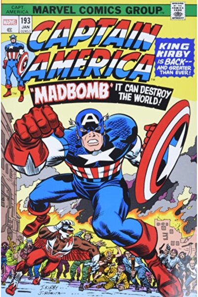 Book Boss Captain America By Jack Kirby Omnibus (New Printing)