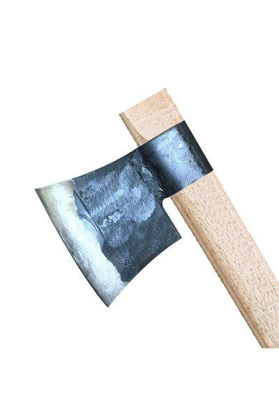 EMVERA Küçük Sakallı Saplı Nacak - Balta 60cm - Dövme Çelikten