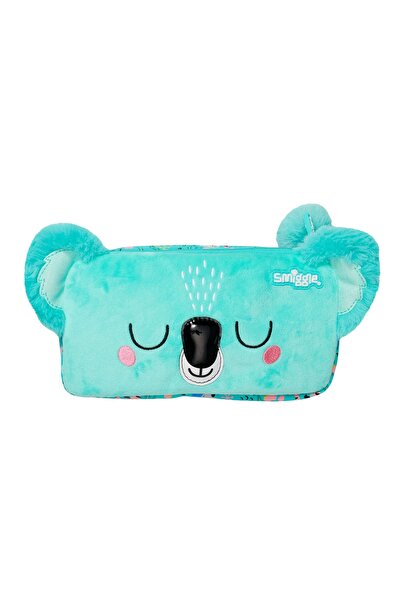 SMIGGLE Hi There Double Compartment Character Pencil Case – 2 Zippered Sectio...