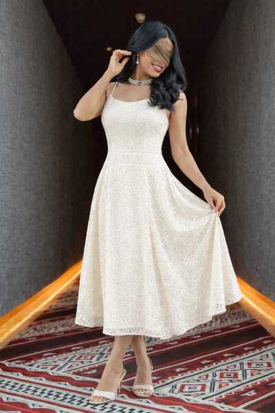 BYNAN Lace dress for Eid