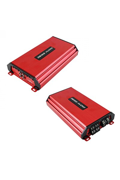 Reis Audio AUDIO RS-Q3000.4D Oto Anfi Stereo 4X150 Watt 4 Kanal