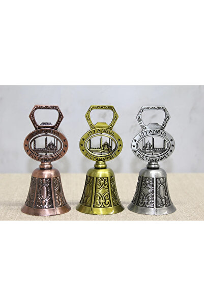 OSKA GLOBAL Istanbul Themed Hand Bell with Opener Alk4308