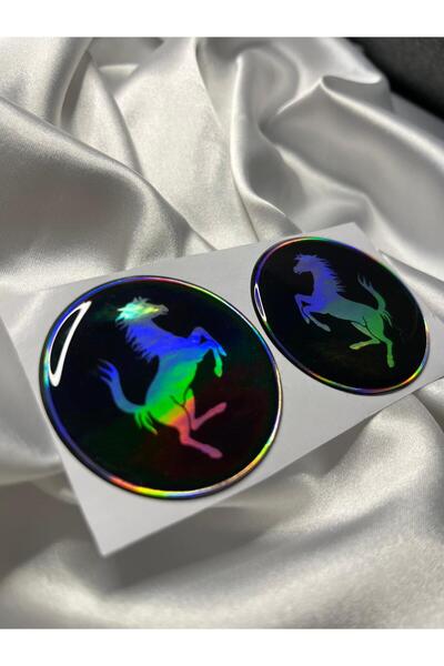 CEBECİOTO ملصق هولوغرام أسود جديد طراز 5x5 2 قطعة ملصق ملحق للمحرك متوافق مع ...