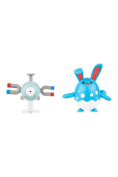 Pokemon Battle Figürler PKW4060 - Magnemite ve Azumarill